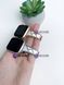 Ремінець для Apple Watch 38mm | 40mm | 41mm | [42mm Series 10-12] &ndash; (металевий Fashion Lady Band Silver-White) 302193 фото 2