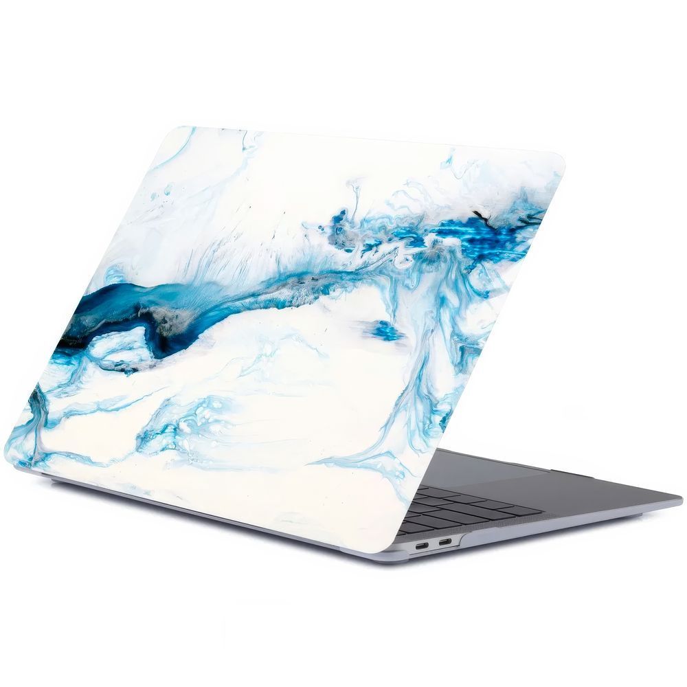 Чехол-накладка для MacBook Air 13.3" PRINT Case (2018&ndash;2020) &ndash; Intel (A1932, A2179), M1 (A2337) &ndash; Blue-White 3793040000006 фото