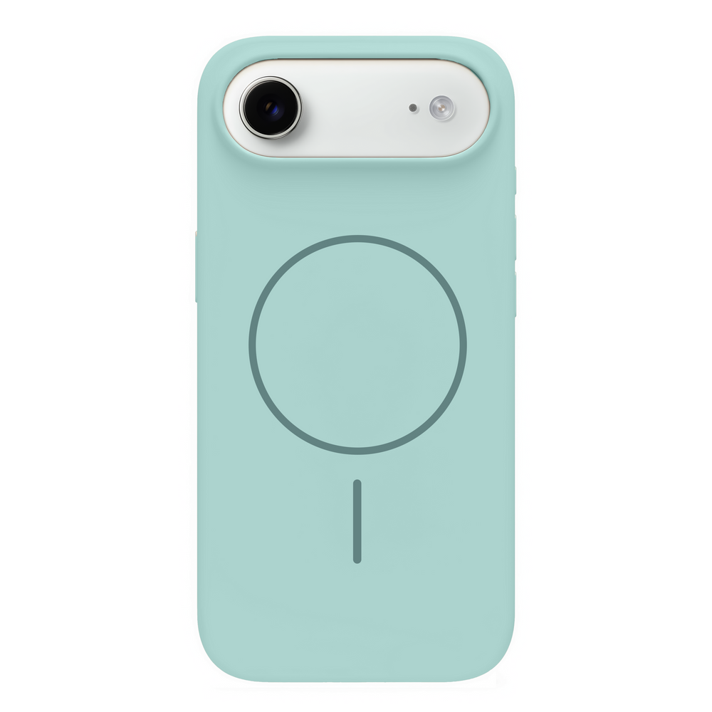 Чехол для iPhone 17 Air : Silicone Slim MagSafe &ndash; Cyan Green 4133660000007 фото