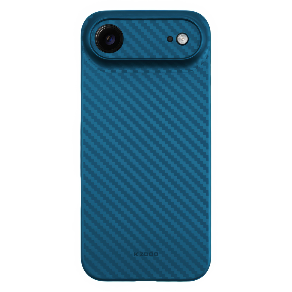 Ультратонкий чохол K-Doo Air Carbon (iPhone 17 Air, Blue) 4187530000000 фото