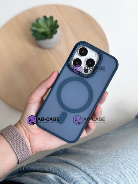 Чохол Nofelet MATT Case with MagSafe (iPhone 16 Pro, Dark Blue) 4126790000009 фото