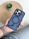 Чохол Nofelet MATT Case with MagSafe (iPhone 16 Pro, Dark Blue)
