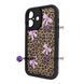 Чохол для iPhone 16 &ndash; Pretty Things "Leopard & Bows &ndash; Black" 4091340000009 фото