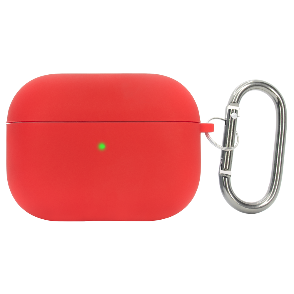 Чохол для Airpods Pro with microfiber Red 907749 фото
