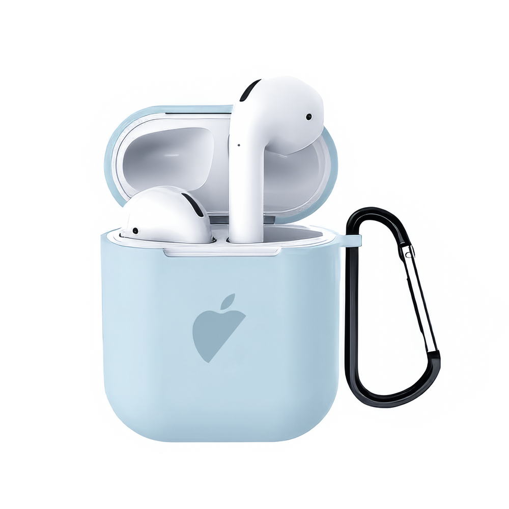 Чехол для AirPods 1 | 2 LOGO (Sky Blue) 907387 фото