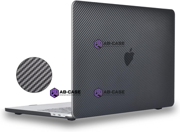Чохол-накладка для MacBook Pro 14.2" CARBON Case (2021-2026) &ndash; M1 (A2442), M2 (A2779), M3 (A2918/A2992), M4 (A3112/A3185/A3401), M5 (A3434, A3426, A3427) &ndash; Black 4557370000001 фото