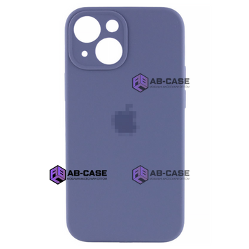 Чехол Silicone Case Full Camera для iPhone 13 Lavender Gray 870139 фото