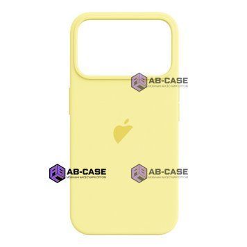 Чехол для iPhone 17 Pro Max &ndash; Silicone Case Full (№51 Mellow Yellow) 4141790000002 фото