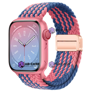 Ремешок Braided Nylon Magnetic Band (42/44/45/46/49mm &ndash; Gradient : Blue-Pink) 4121460000006 фото