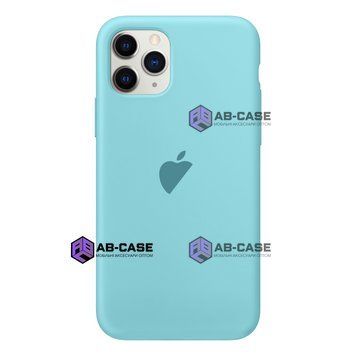 Чехол Silicone Case для iPhone 11 Pro Max FULL (№21 Sea Blue) 201239 фото