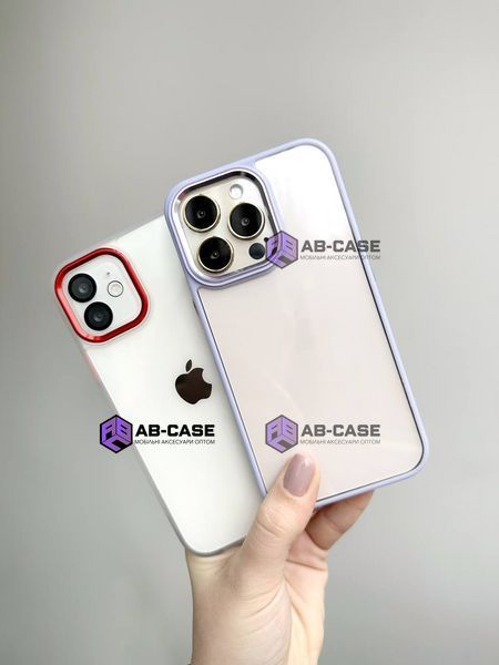 Чехол Crystal Guard для iPhone 11 Pro Max White - Red 876575 фото