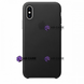 Чехол для iPhone X | Xs : Leather Case PU &ndash; Black 789069 фото