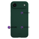 Ультратонкий чохол K-Doo Air Carbon (iPhone 17 Air, Green) 4187540000007 фото