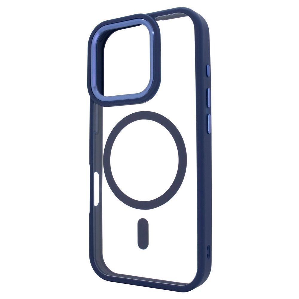Чехол Crystal Guard with MagSafe (iPhone 16 Pro, Dark Blue) 3934360000004 фото