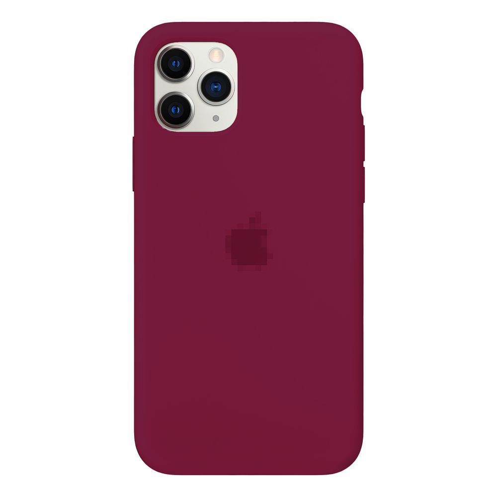 Чохол Silicone Case на iPhone 11 Pro Max FULL (№36 Rose Red) 201245 фото