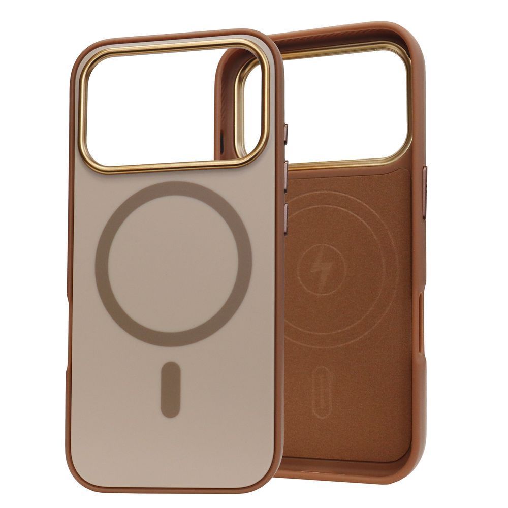 Чехол Nofelet Tech MagSafe Case (iPhone 17 Pro Max &ndash; Desert Gold) 4241420000003 фото