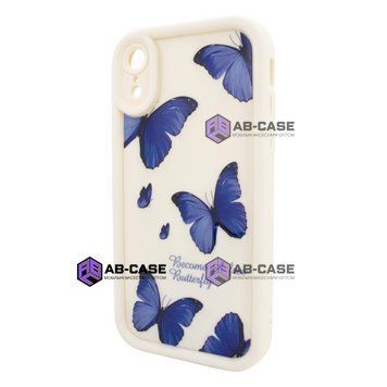 Чохол для iPhone XR &ndash; Pretty Things "Butterflies &ndash; White" 4091910000002 фото