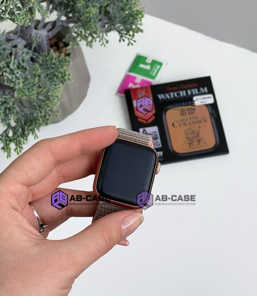 Захисне скло Ceramic for Apple Watch (40mm, Matte) 1328346 фото