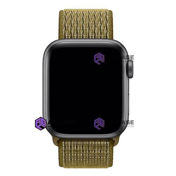 Ремінець для Apple Watch Nylon Loop нейлоновий (38mm, 40mm, 41mm, [42mm Series 10/11], Olive Flak) 234958 фото
