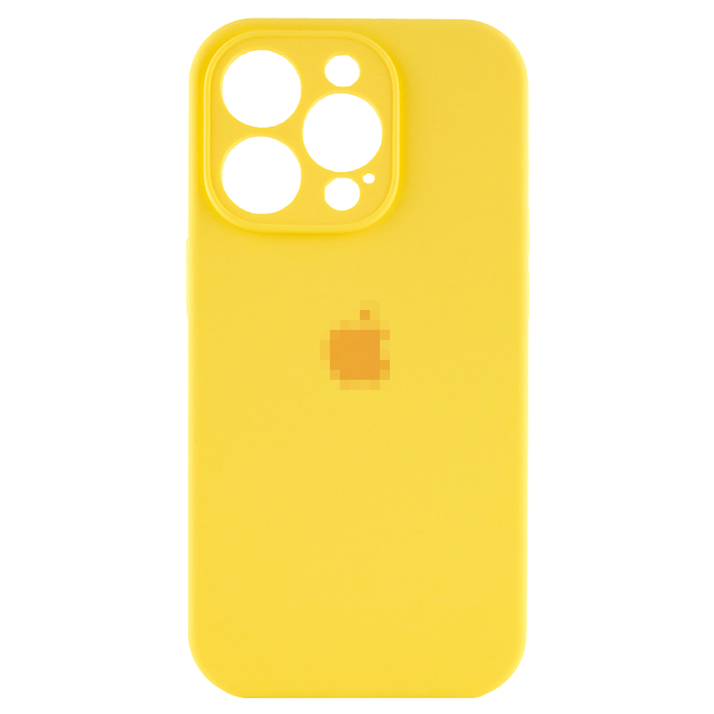 Чехол для iPhone 16 Pro Max : Silicone Case Full Camera - №4 Yellow 4062750000002 фото