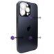 Чохол для iPhone 13 Pro матовий AG Titanium Case Black N-3892383 фото