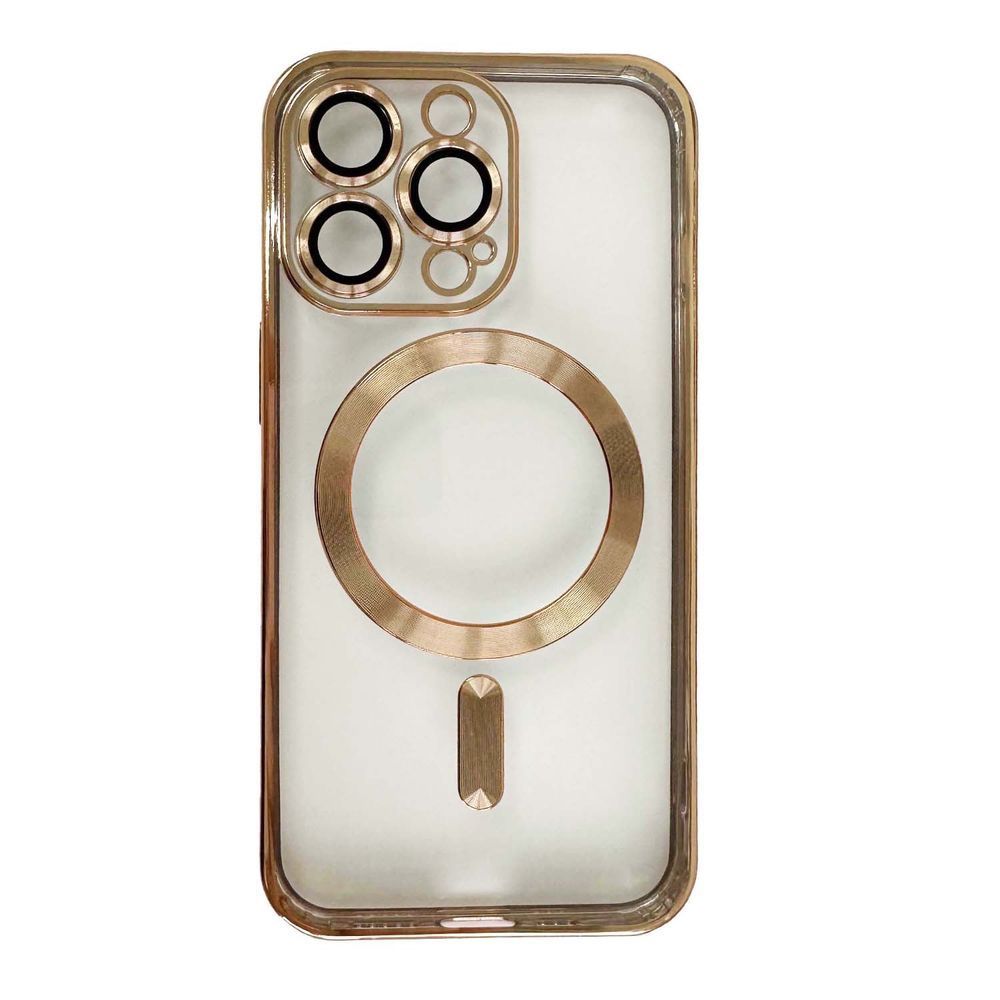Чехол для iPhone 16 Pro Max Shining With MagSafe - Gold 3909980000000 фото