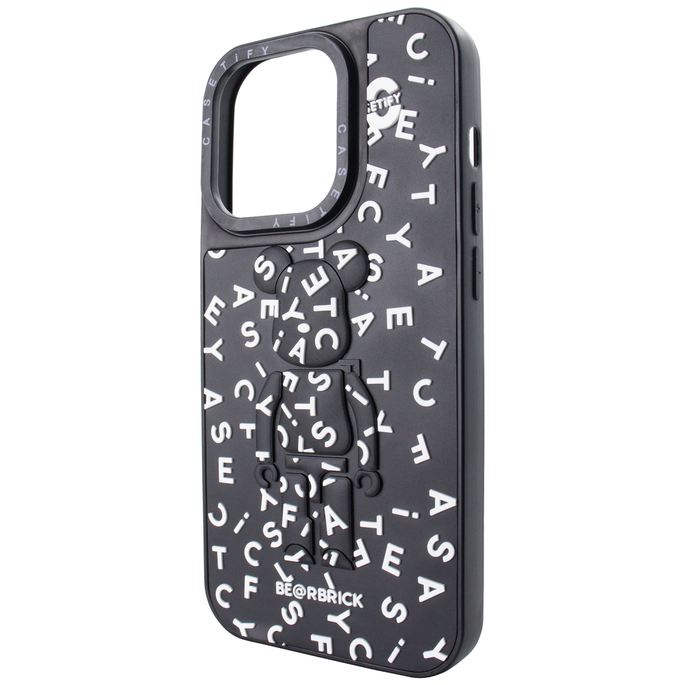 Чохол CaseTify (iPhone 13 Pro Max, Bear Letters - Black) 3861200000002 фото