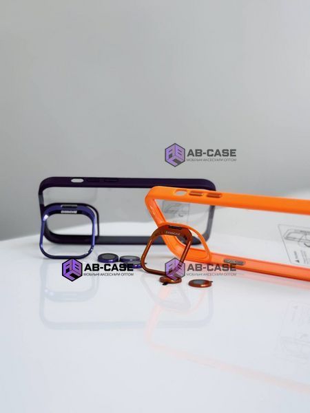 Чохол для iPhone 13 Pro Guard Stand Camera Lens з лінзами та підставкою Black 234109 фото