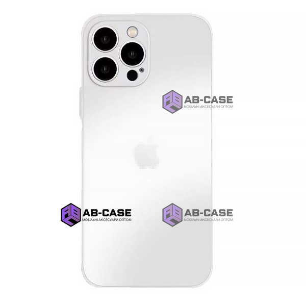 Чехол AG Glass With Magsafe (15 Plus, White) 3491390000003 фото