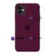 Чохол Silicone Case на iPhone 11 FULL (№52 Marsala) 107878 фото