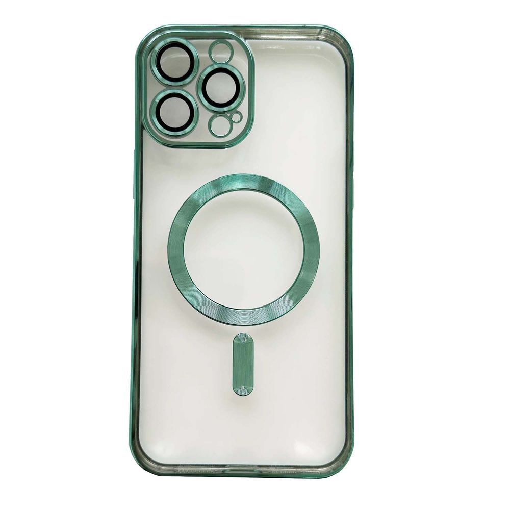 Чехол для iPhone 16 Pro Max Shining With MagSafe - Green 3909990000007 фото