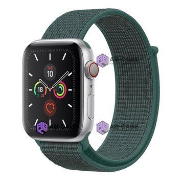 Ремінець для Apple Watch Nylon Loop нейлоновий (38mm, 40mm, 41mm, [42mm Series 10/11], Pine Green) 234960 фото