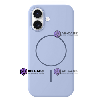 Чехол для iPhone 16 : Silicone Slim MagSafe &ndash; Lilac 4133250000004 фото