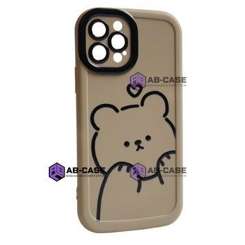 Чехол Paws Case &ndash; iPhone 12 Pro Max (Bear Hug - Brown) 4236320000000 фото