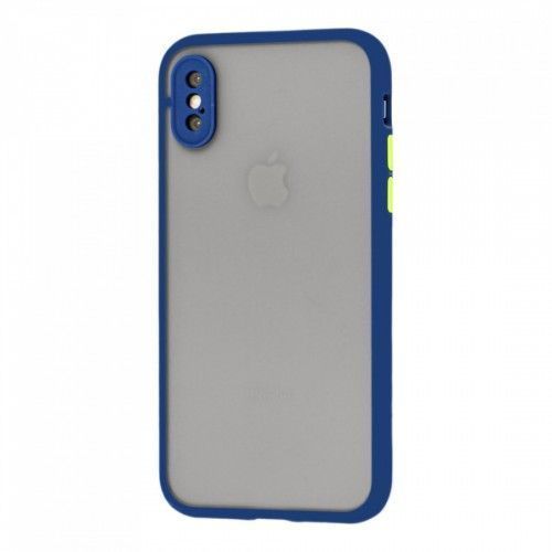 Чехол Avenger Case camera Lens (для iPhone X/Xs, Dark Blue) 12364 фото