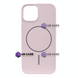 Чехол для iPhone 12/12 Pro : Silicone Slim MagSafe &ndash; Pink Sand 4132250000007 фото