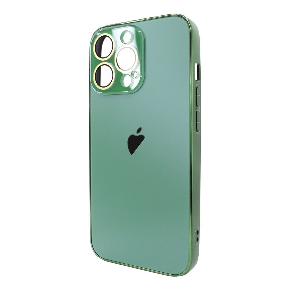 Чехол для iPhone 16 Pro Max : AG-PC Glass &ndash; Green 4067220000001 фото