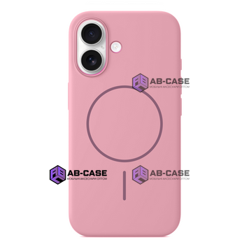 Чохол для iPhone 16 : Silicone Slim MagSafe &ndash; Rose Pink 4133260000001 фото