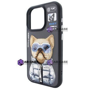 Чехол Nimmy Case AnimalZip (iPhone 15 Pro Max, Black Dog) 3773410000003 фото