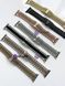 Стальной ремешок для Apple Watch (38mm, 40mm, 41mm, [42mm Series 10/11]) Braslet 5 Beads (Silver - Black) 235011 фото 4