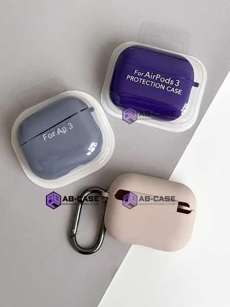 Чохол для Airpods 3 with microfiber Deep Purple 907759 фото