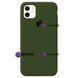Чохол Silicone Case на iPhone 11 FULL (№59 Dark Virid) 107881 фото